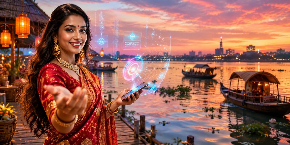 বাংলাদেশি মডেলের হাতে মোবাইলে ডিপোজিট ও স্পোর্টস ইভেন্ট বেটিংয়ের দৃশ্য