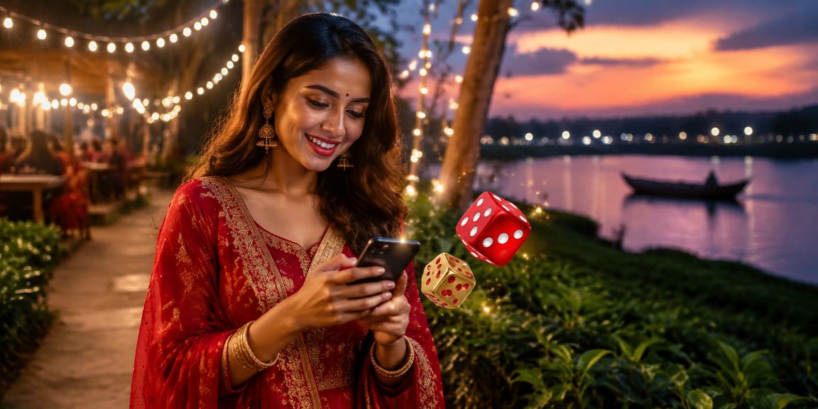 কক্সবাজার চা বাগানে ডাইস গেম উপভোগ করছেন একজন ব্যবহারকারী