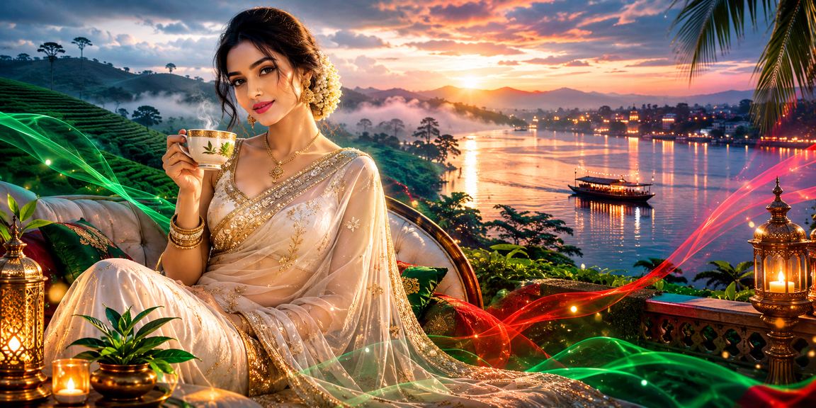 সিলেটে শাড়ি পরিহিতা নারীর সাথে স্পোর্টস বেটিংয়ের বৈচিত্র্যময় দৃশ্য